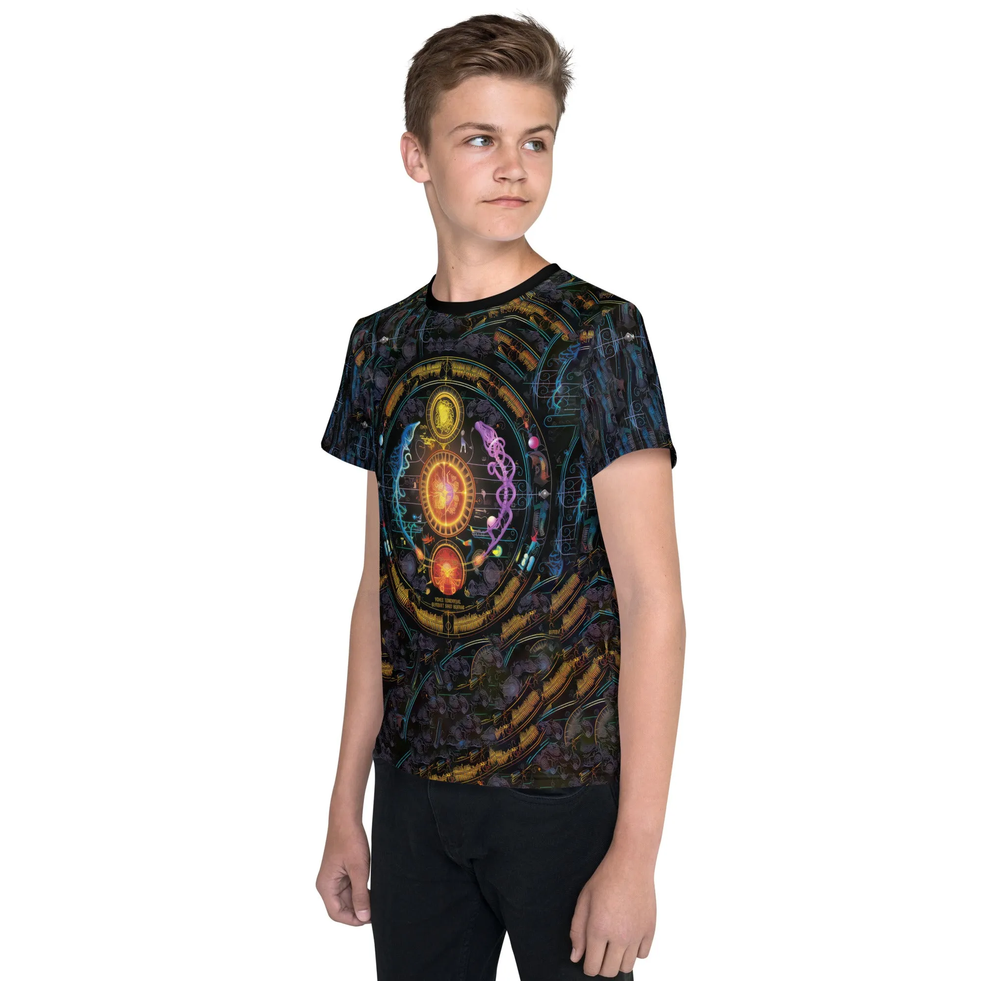 Youth T-Shirt Synthetic Yin & Yang