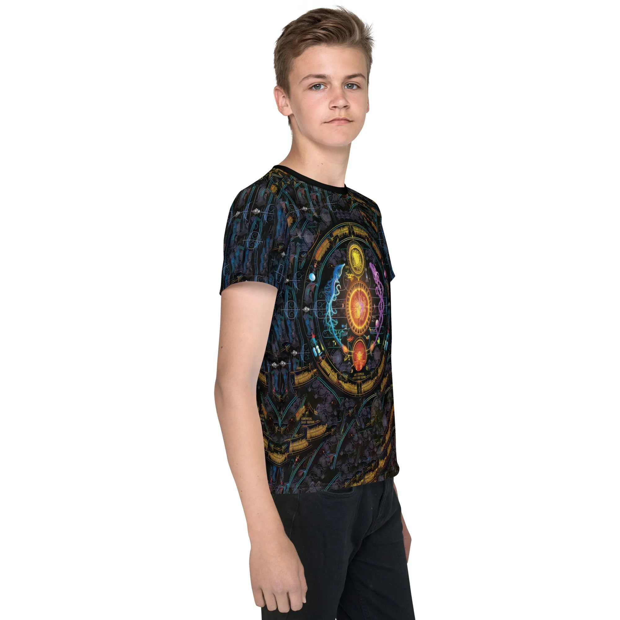 Youth T-Shirt Synthetic Yin & Yang